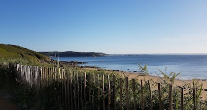 Cosy house with fireplace