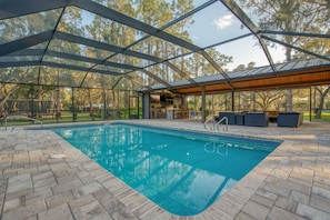 Piscine chauffée