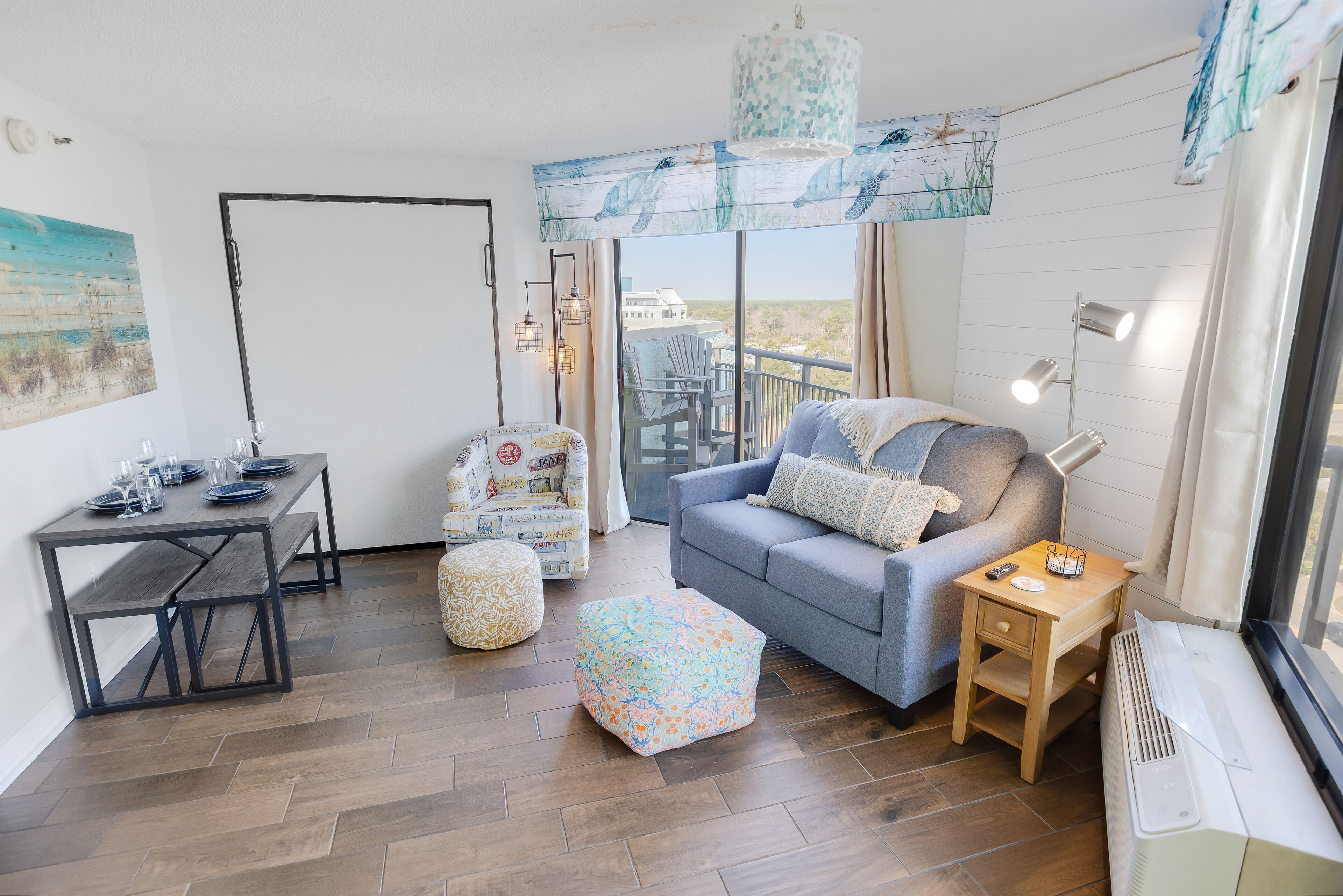 Double Balcony 14th Floor, City and Ocean View