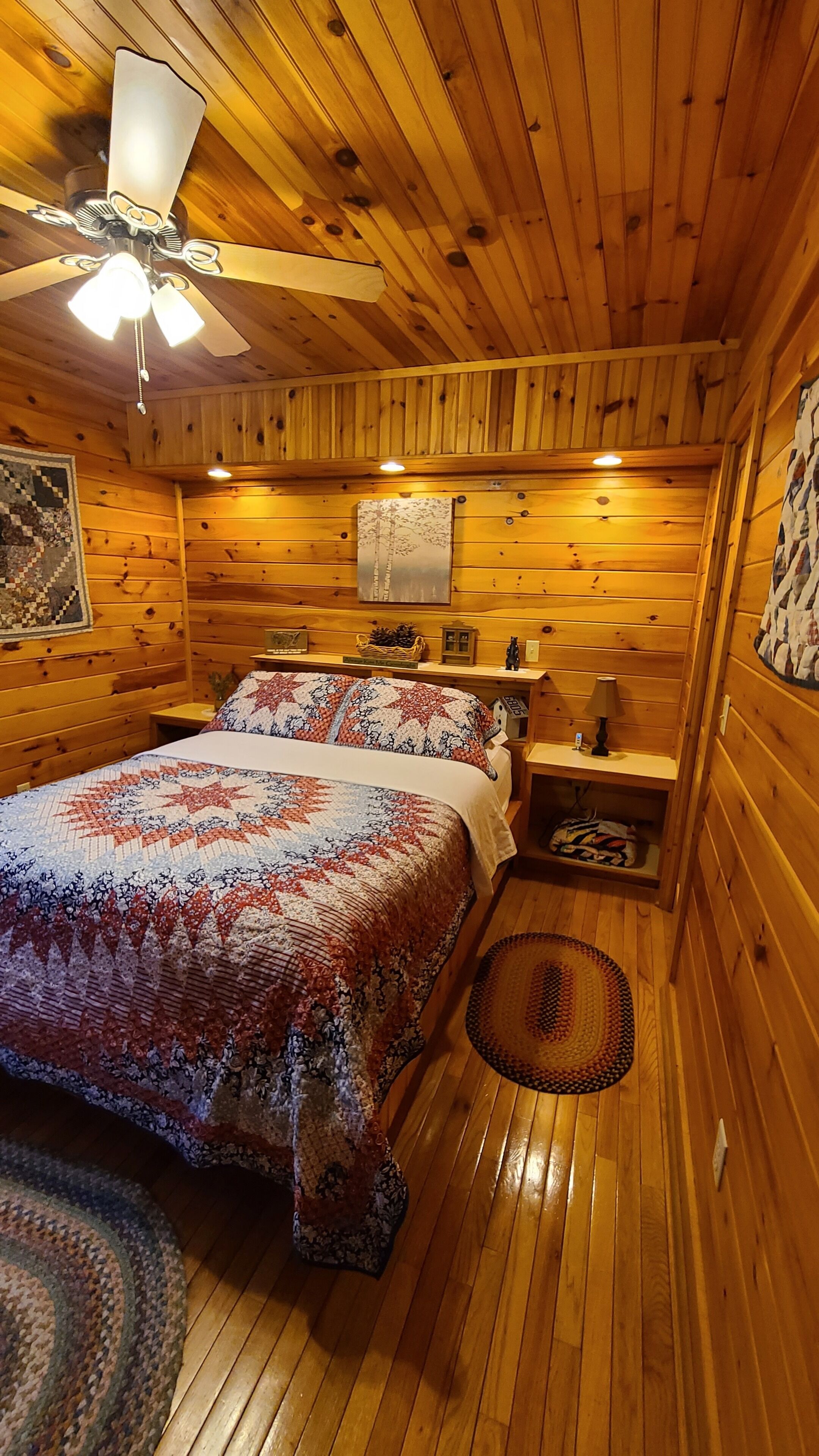 1 mile to  Blue Ridge Parkway Cabin with Hot Tub