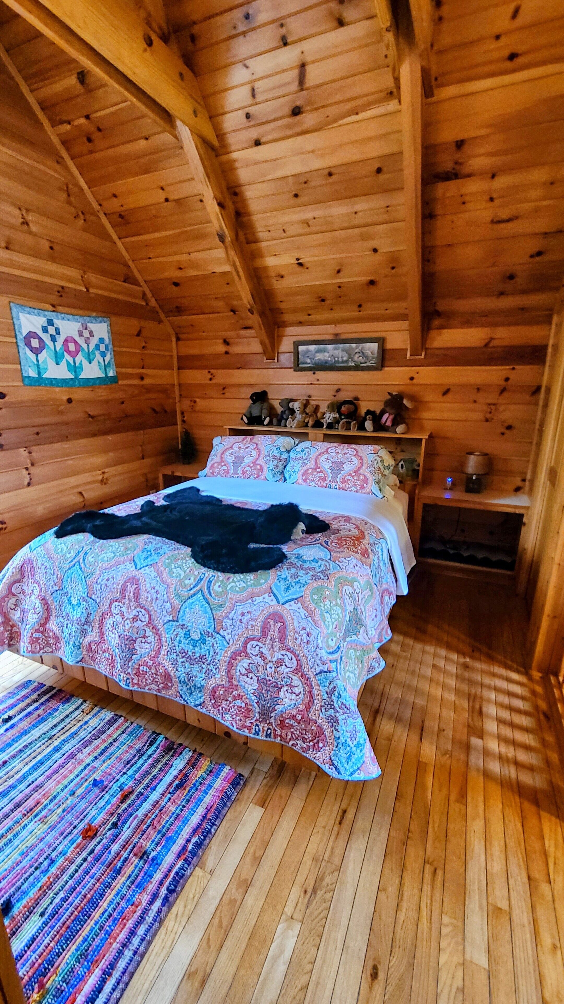 1 mile to  Blue Ridge Parkway Cabin with Hot Tub