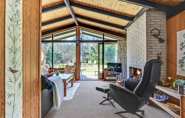 تلفزيون، مدفأة