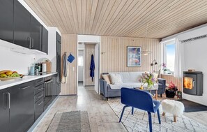 Tv och eldstad