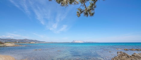 Una spiaggia nelle vicinanze