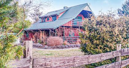 Nice home in Pasym with lake view