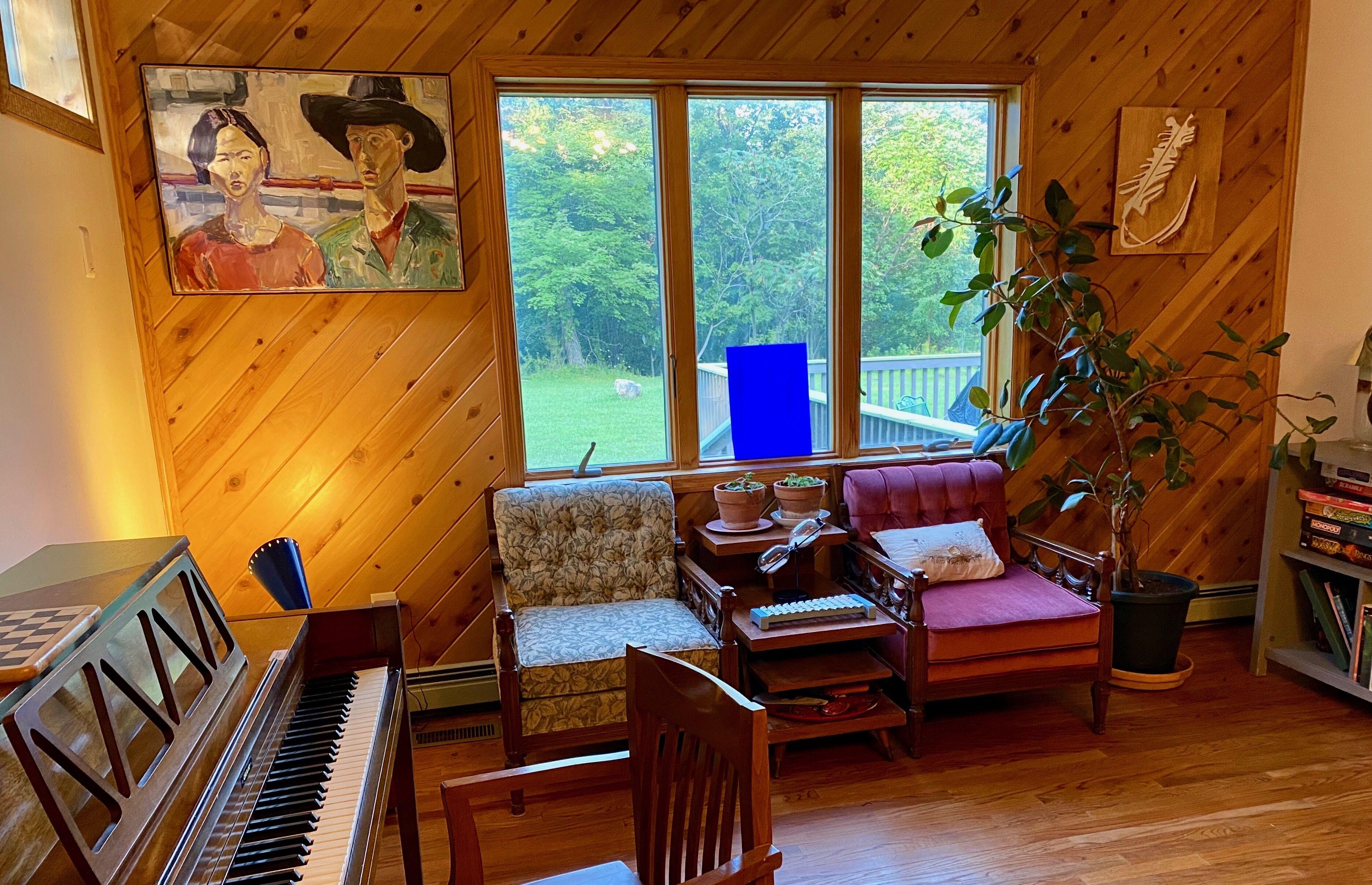 Quiet Mountain View Art House - Up on a hill - Round Top!