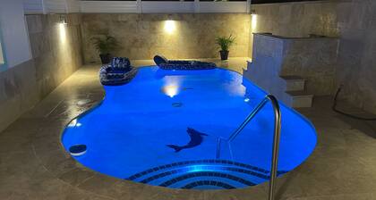 Vamos a la playa, private pool/central AC