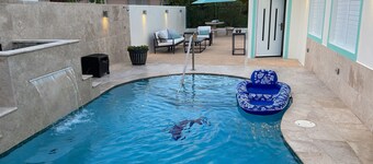 Vamos a la playa, private pool/central AC