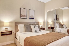 2 bedrooms, desk, iron/ironing board, free WiFi
