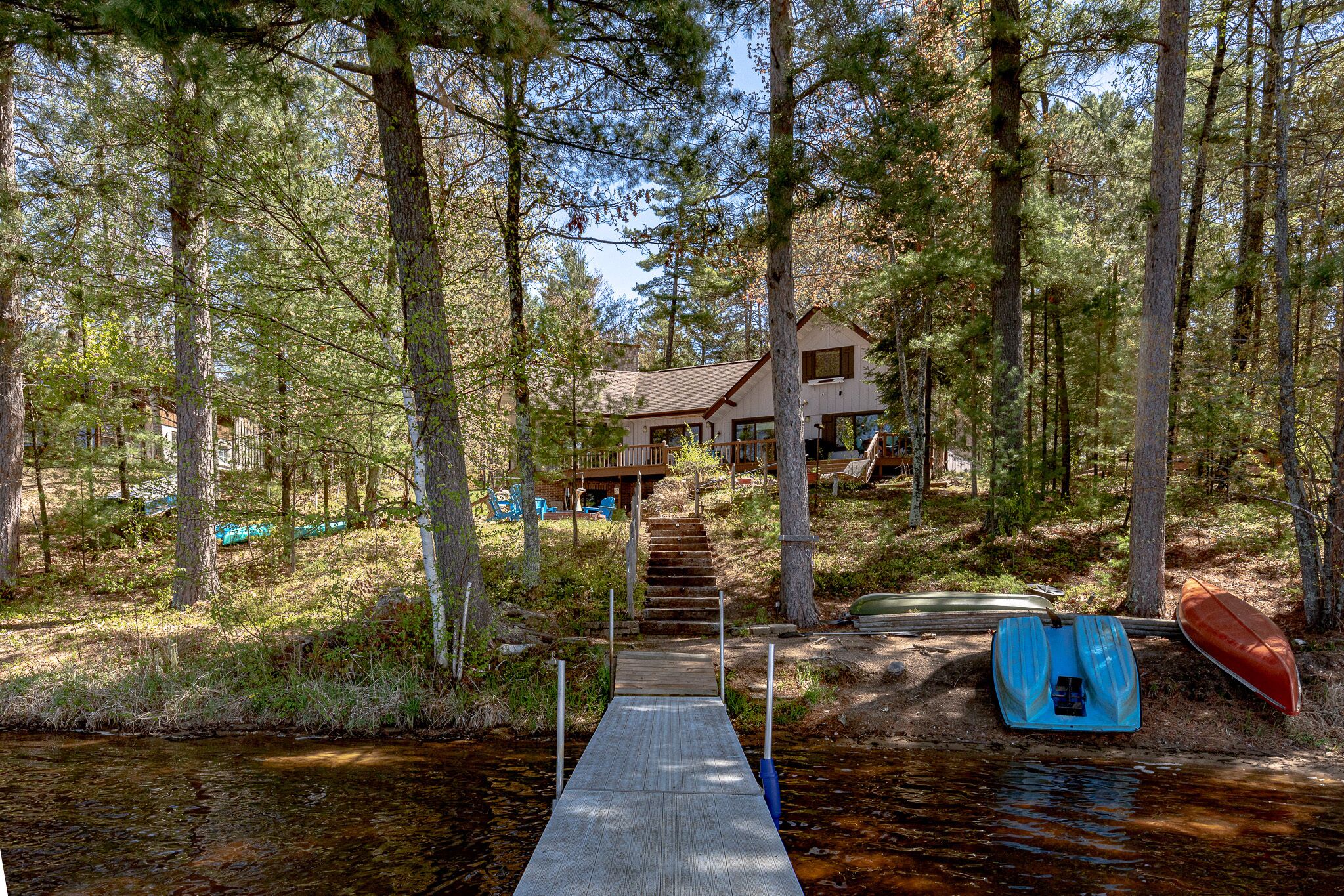 The dock is in, the boats are out, the lake is ready, are you?
