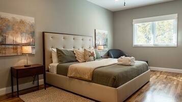 4 chambres, fer et planche Ă repasser, Wi-Fi, draps fournis