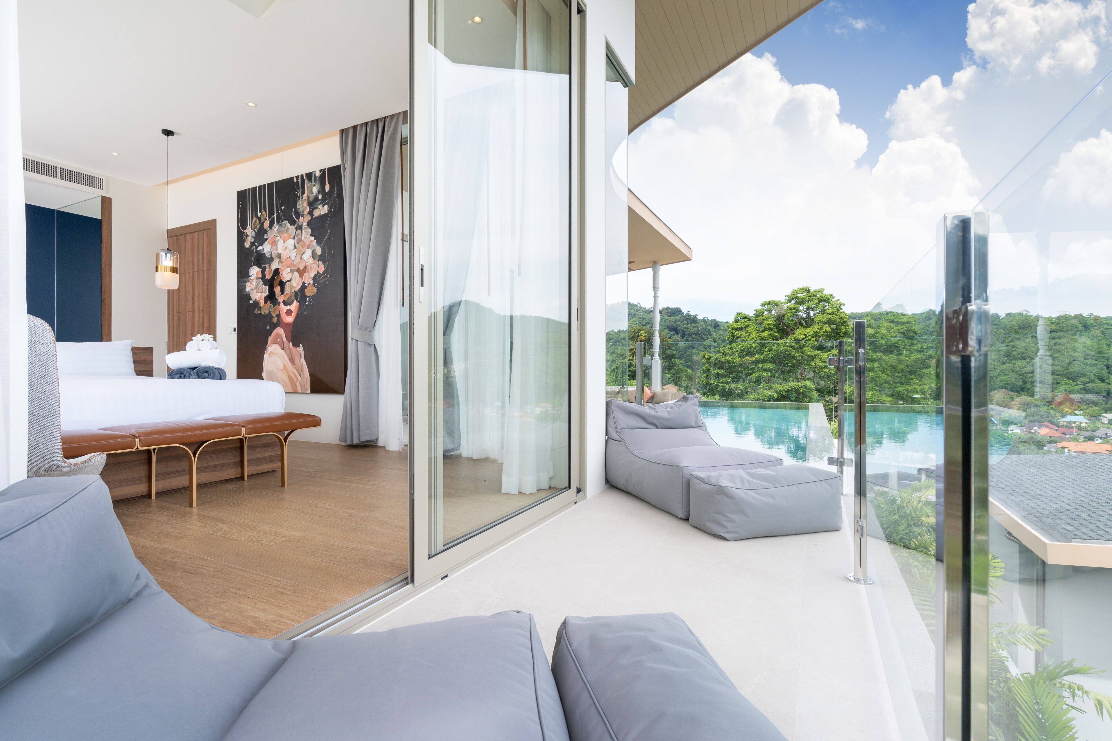 4 Bedroom Private Pool Villa | Terras