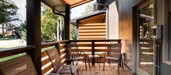 Way Downtown | A Modern Retreat Near Downtown Asheville | Hot Tub