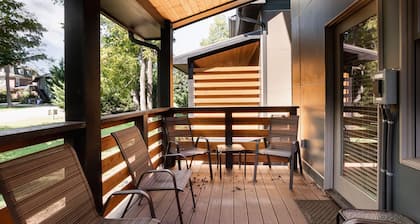 Way Downtown | A Modern Retreat Near Downtown Asheville | Hot Tub