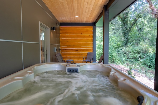 Baignoire à remous extérieure