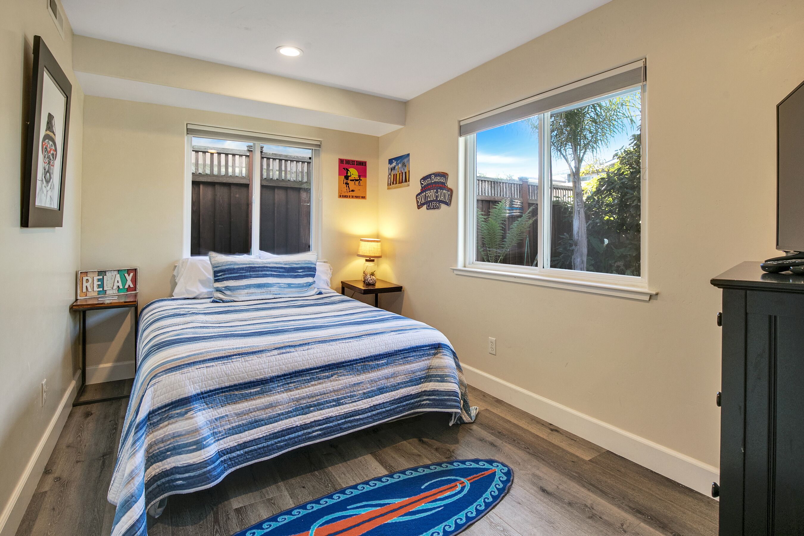 Stellar Location in Pleasure Point.  Hot Tub.  Firepit.  Steps to the Surf.