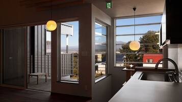Apartment, 2 Bedrooms | Private kitchen | Microwave, stovetop, dishwasher, coffee/tea maker