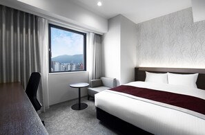 In-room safe, desk, free WiFi, bed sheets - Daiwa Roynet Hotel Sapporo Nakajima Koen (Sapporo)