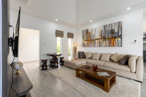 Villa familiar | Área de sala de estar