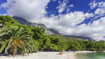 Chambre, 1 chambre, fumeurs, balcon | Plage