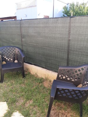 Ferienhaus, 1 Schlafzimmer, Terrasse, Gartenblick | Aussenbereich