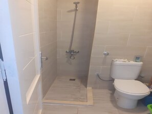 Studio, meerdere slaapkamers, toegankelijk voor mindervaliden, roken | Badkamer