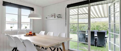 Maison, 3 chambres, vue jardin | Restauration