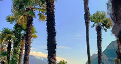 Holiday feeling Lake Garda Limone mountain / lake view