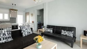 Departamento, 2 habitaciones, balcón | Sala de estar