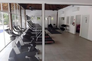 Condo, 2 Bedrooms, Patio, Garden View | Fitness studio