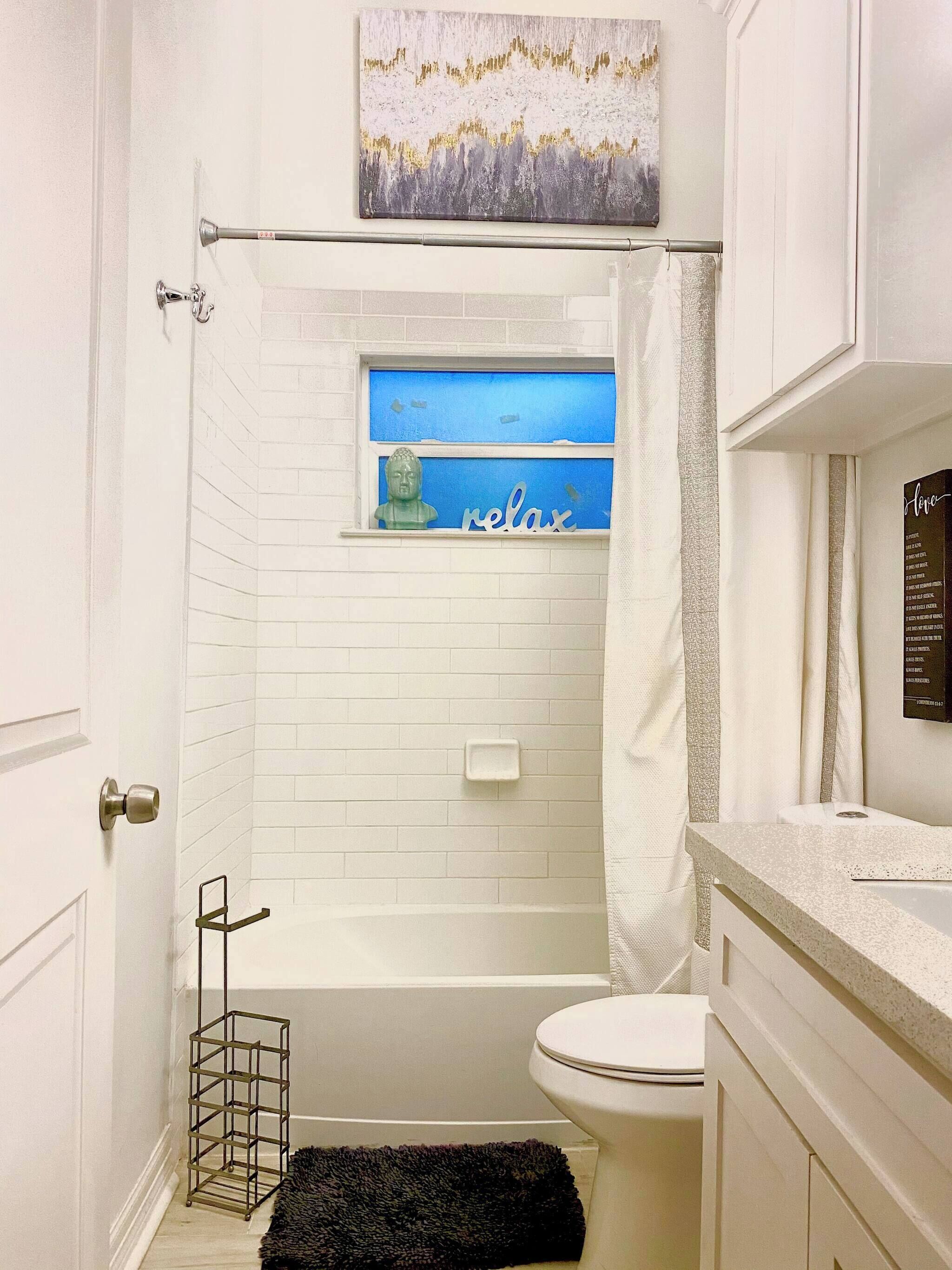 Maison, 3 chambres, fumeur, patio | Salle de bain