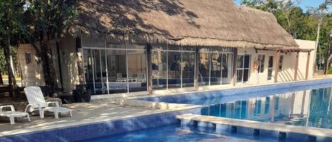 Apartment, 2Â Schlafzimmer, Terrasse | Pool | AuĂenpool