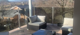 South-facing villa in the heights of GAP with panoramic mountain views