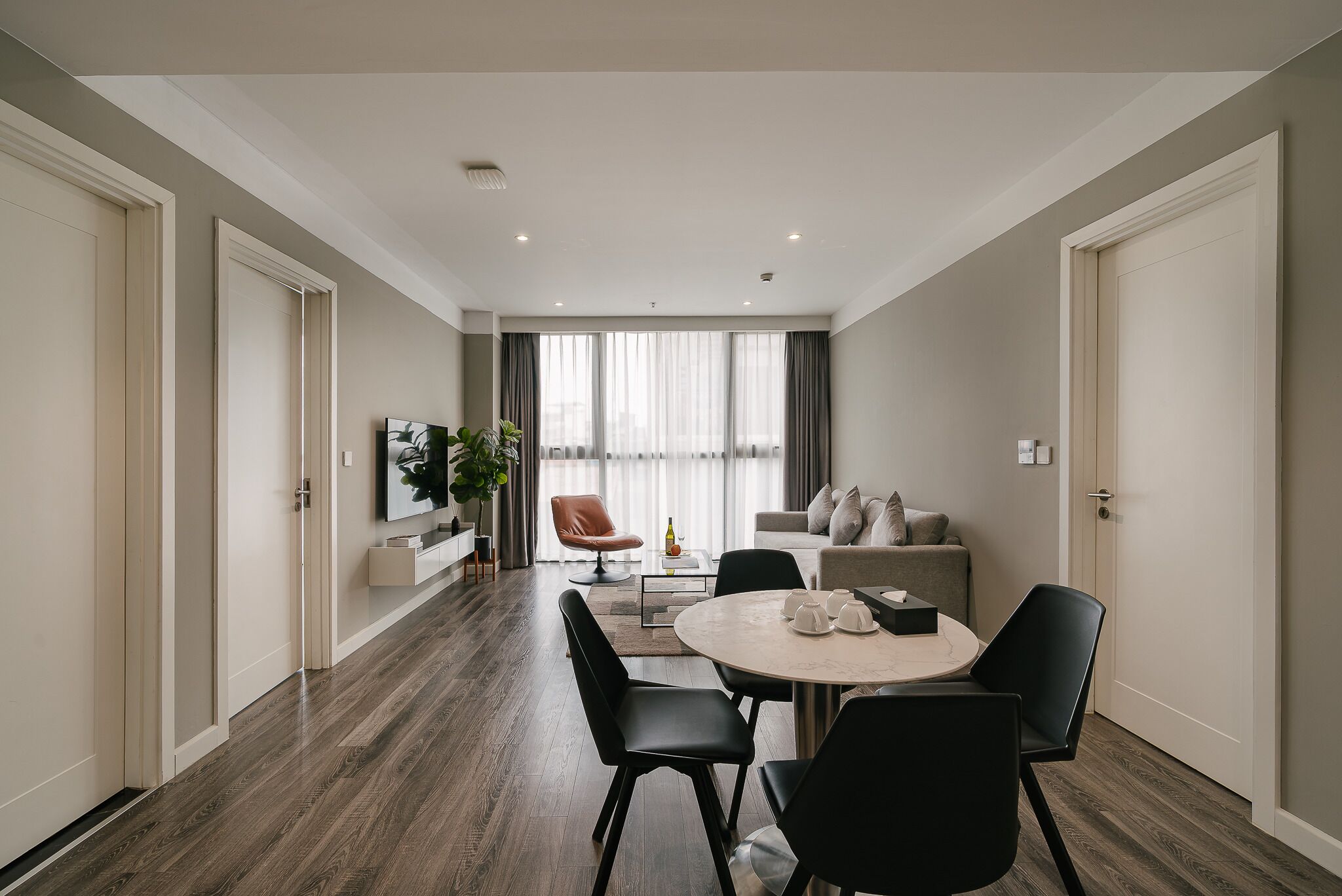 公寓, 2 間臥室 | 客廳 | 50 吋智能電視連數碼電視頻道、電視