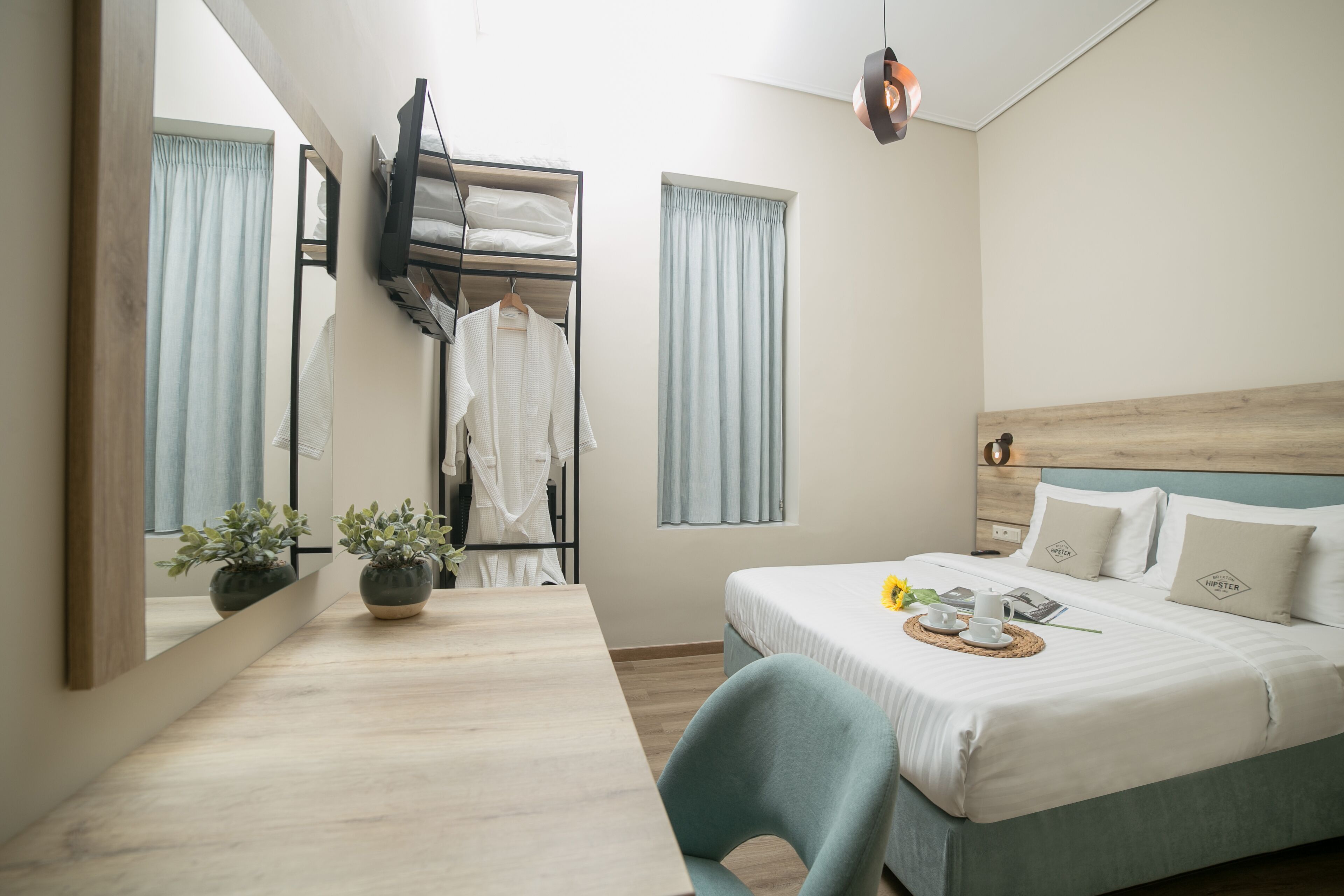 Bettwäsche aus ägyptischer Baumwolle, hochwertige Bettwaren, Zimmersafe