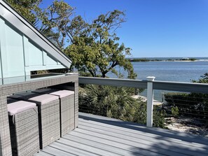 Property grounds - Private dock with 2 golf carts Oceanfront home Absolute Best Location on island! (North Captiva)