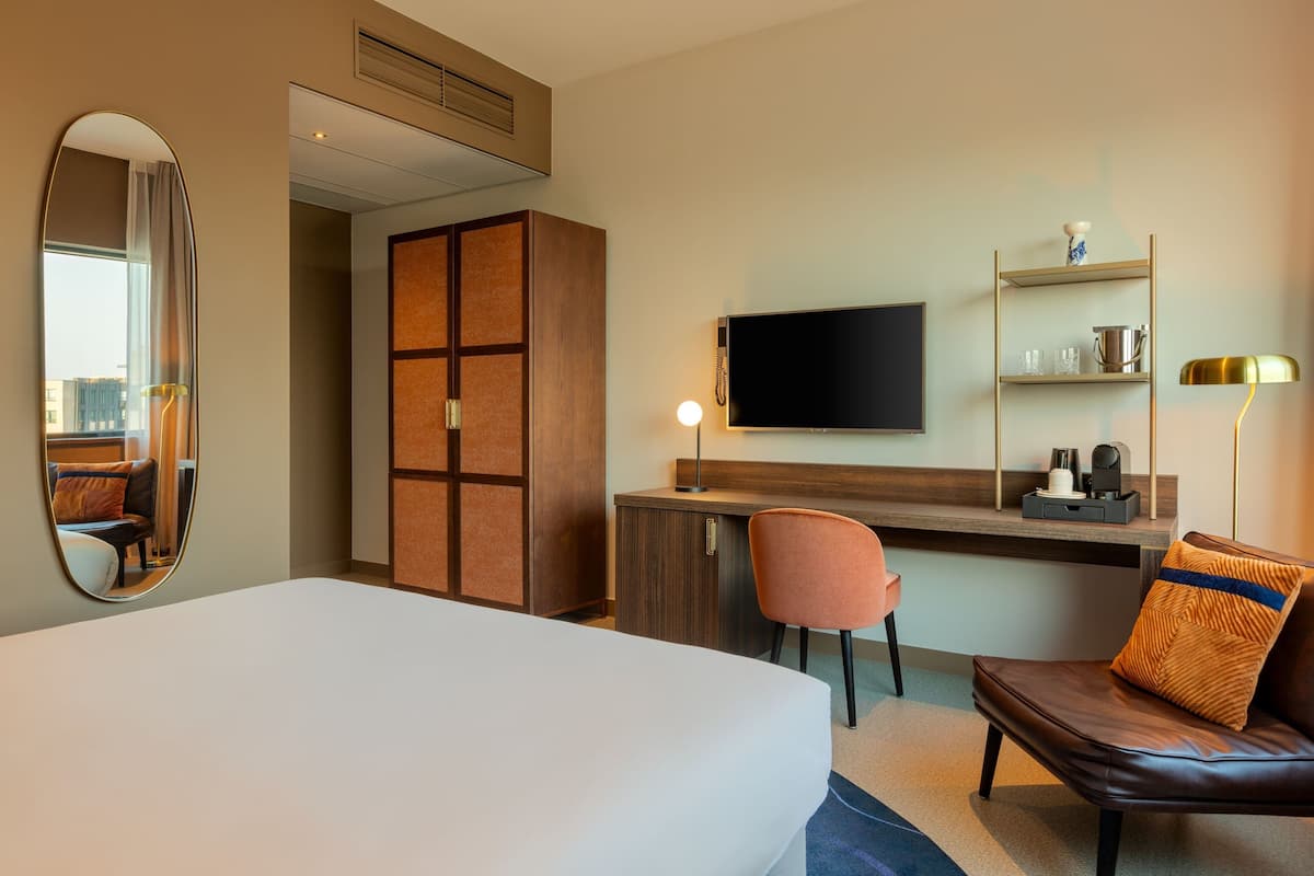 1 habitación, minibar, caja de seguridad en la habitación y escritorio