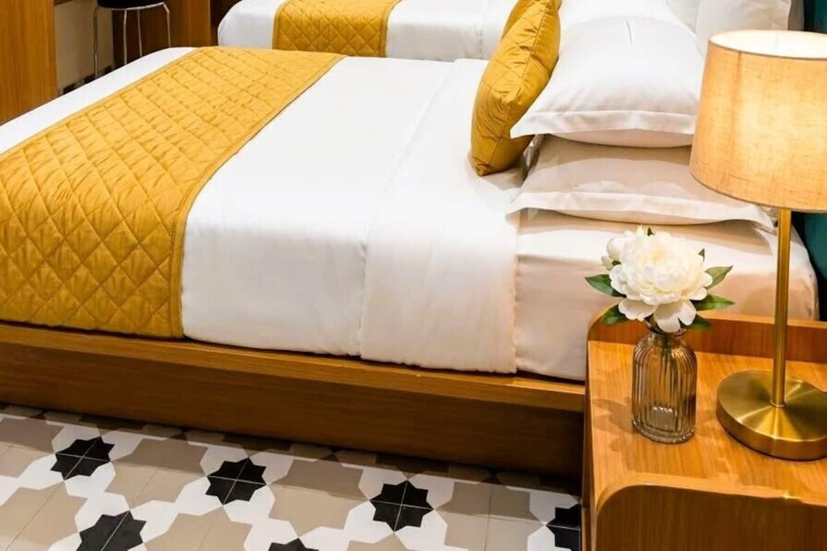 Deluxe Triple Room | Memory-foam beds, minibar, desk, laptop workspace