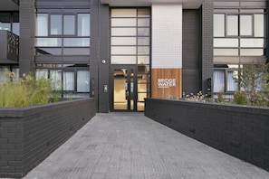 Welcome to Bridge Water, where a striking entrance sets the tone for a memorable stay.