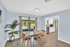 Dining - Relax and Unwind in 2 BR apt with Private Heated Pool (Sebastian)