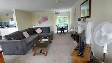 Smart-TV, DVD-Player, Bücher, Videothek