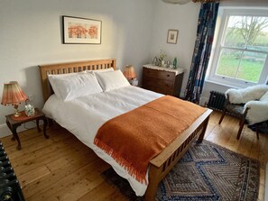 Doppelzimmer, mit Bad, Gartenblick