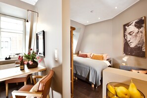 1 غرفة نوم وواي فاي مجانًا وملاءات أسرّة