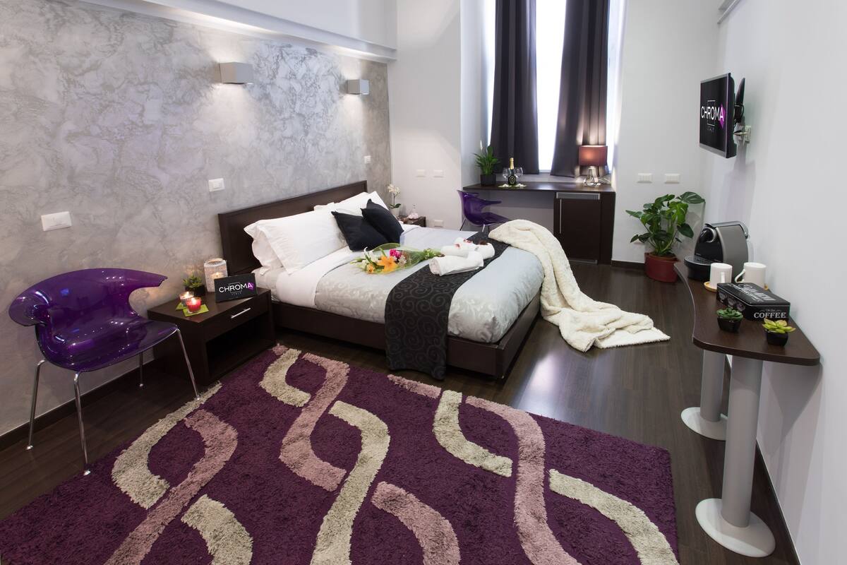 In-room safe, blackout drapes, iron/ironing board, travel crib