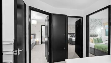 5 bedrooms, iron/ironing board, travel crib, free WiFi