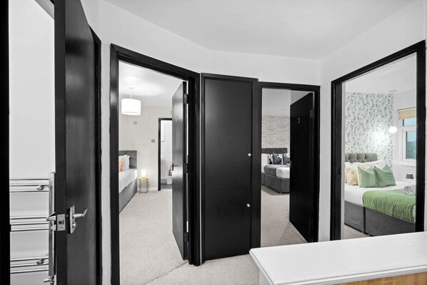 5 bedrooms, iron/ironing board, travel crib, free WiFi