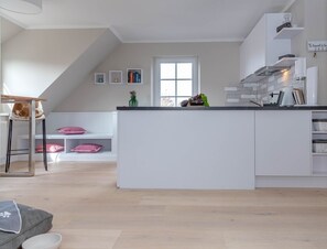 Interior - Sylter Dünengras - Cozy top floor apartment with roof terrace in a quiet location (Sylt-Ost)