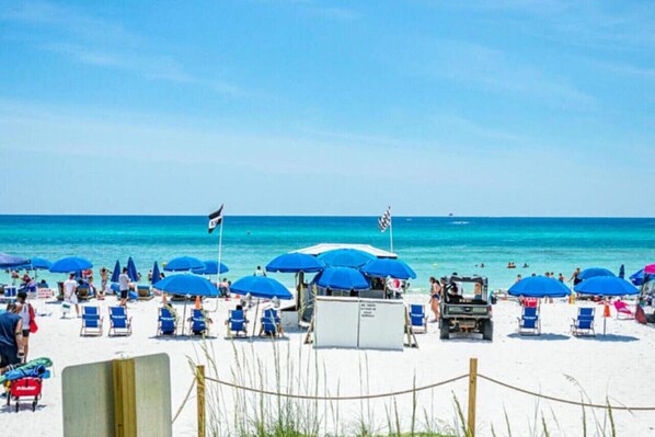 On the beach - Ocean View- Laketown Wharf 1809 (Panama City Beach)