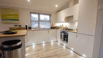 Apartemen Desain, ensuite | Dapur bersama