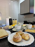 Opções para refeição no quarto